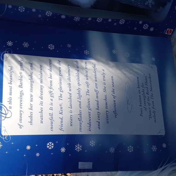 SNOW SENSATION BARBIE 1998 WITH ORIGINAL BOX - Picture 11 of 12